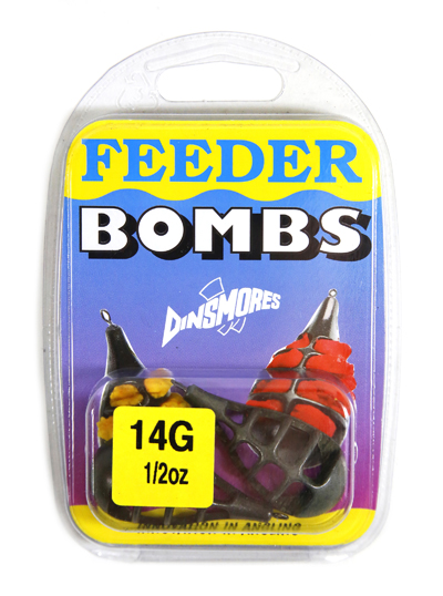 FEEDER BOMBS BLISTER PK 2 14G