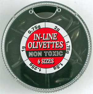 6 COMP IN-LINE OLIVETTES BOX
