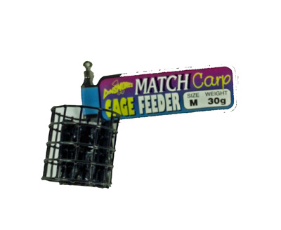 MEDIUM MATCH CARP CAGE FEEDER 30g