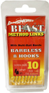 BEAST PELLET BAND BARBLESS RIG SIZE 10