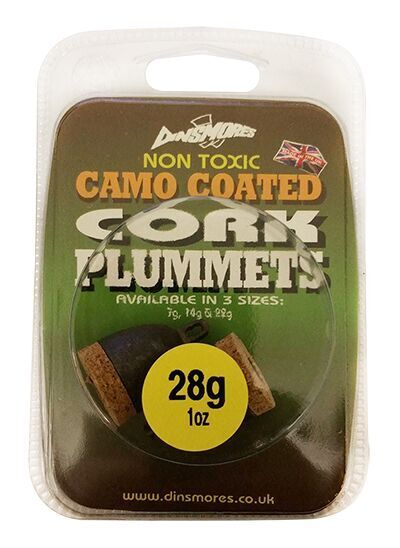 Cork Plummet 1oz Blister PK 2