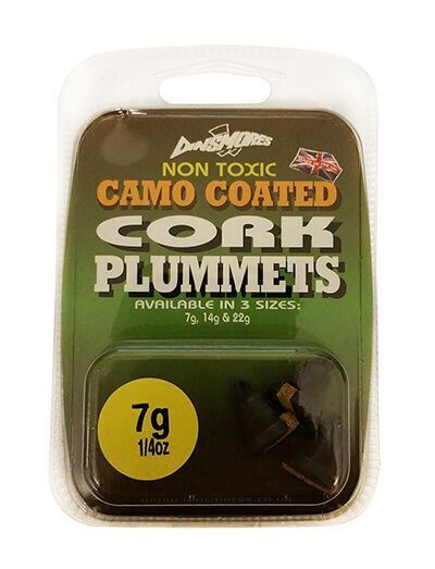 Cork Plummet 1/4 oz PK 3