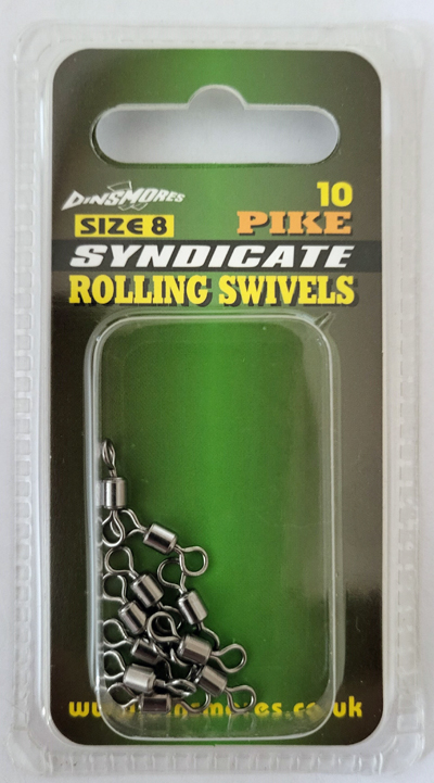 PIKE ROLLING SWIVEL - 10PCS SIZE 8