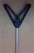 ECONOMY STEEL ROD & PLASTIC V 75CM