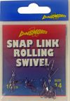 ROLLING SWIVELS SNAP SIZE 14