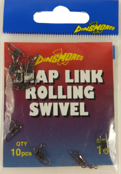 ROLLING SWIVELS SNAP SIZE 18