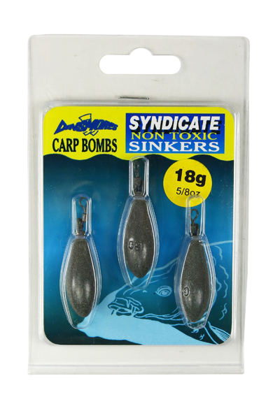 CARP BOMBS 18G NON TOXIC BLISTER 3
