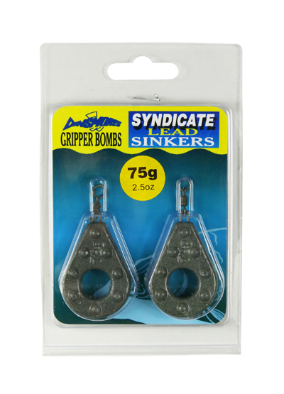 GRIPPER BOMBS 75G LEAD BLISTER 2