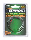 2 HOOK SEMI BARBED SNAP TACKLE SIZE 10