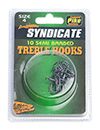SEMI BARBED TREBLE HOOKS SIZE 10