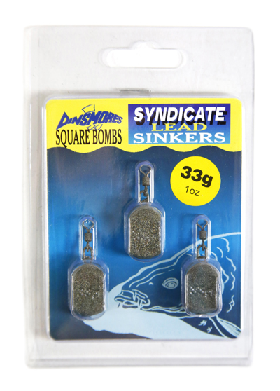 SQUARE BOMBS 33G LEAD BLISTER 3