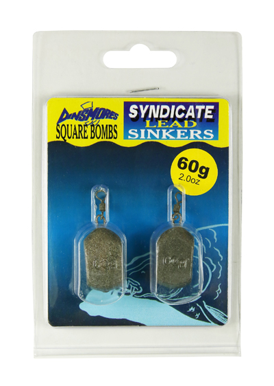 SQUARE BOMBS 60G LEAD each
